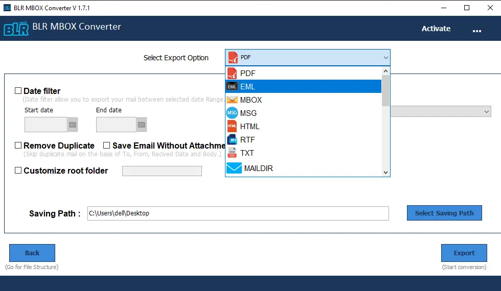 How to convert mbox files