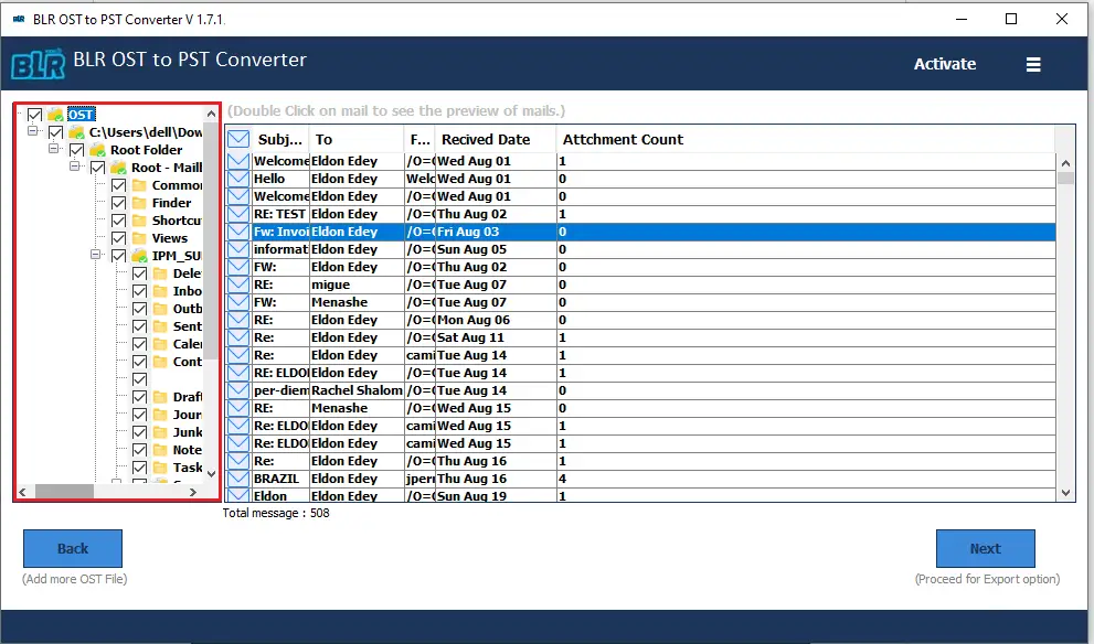 choose-email-folders