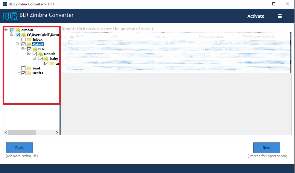 choose-email-folders