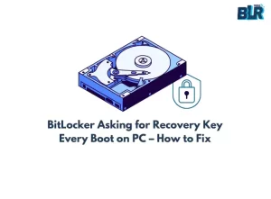 bitlocker asking for recovery key every boot