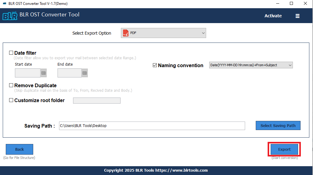 OST to PDF Converter