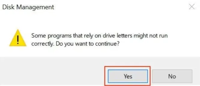 sd card drive letter change
