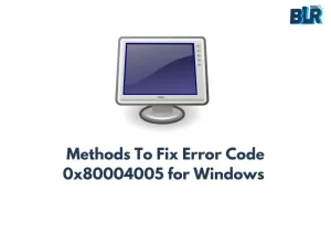 fix error code ox80004005