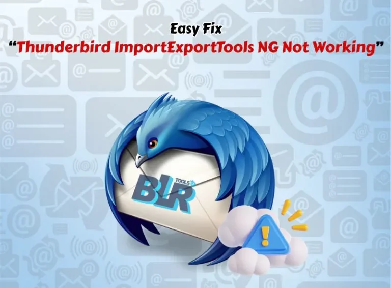 Thunderbird ImportExportTools NG Not Working – Solved!