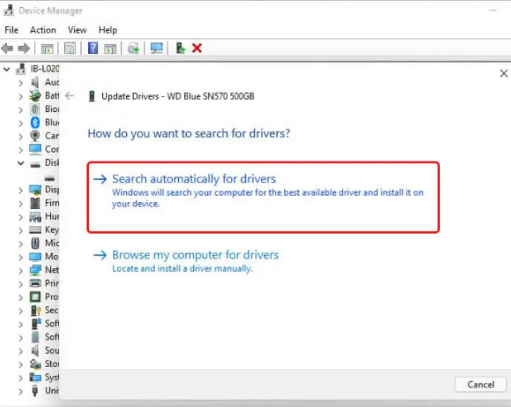 search drivers