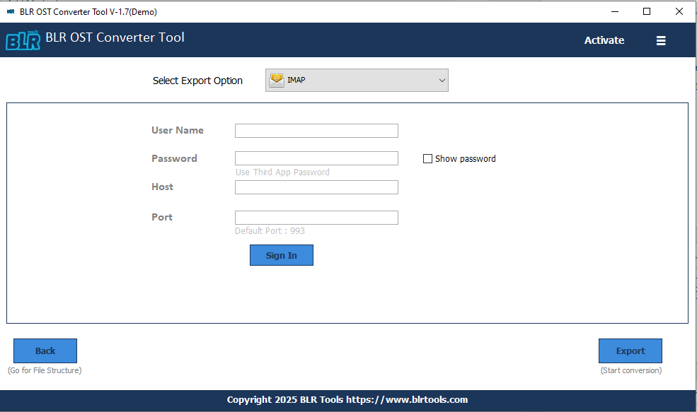 Import OST File to Google Workspace