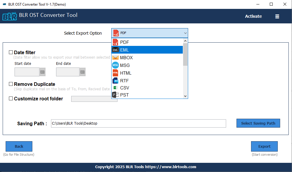 Move OST Emails to Windows Live Mail