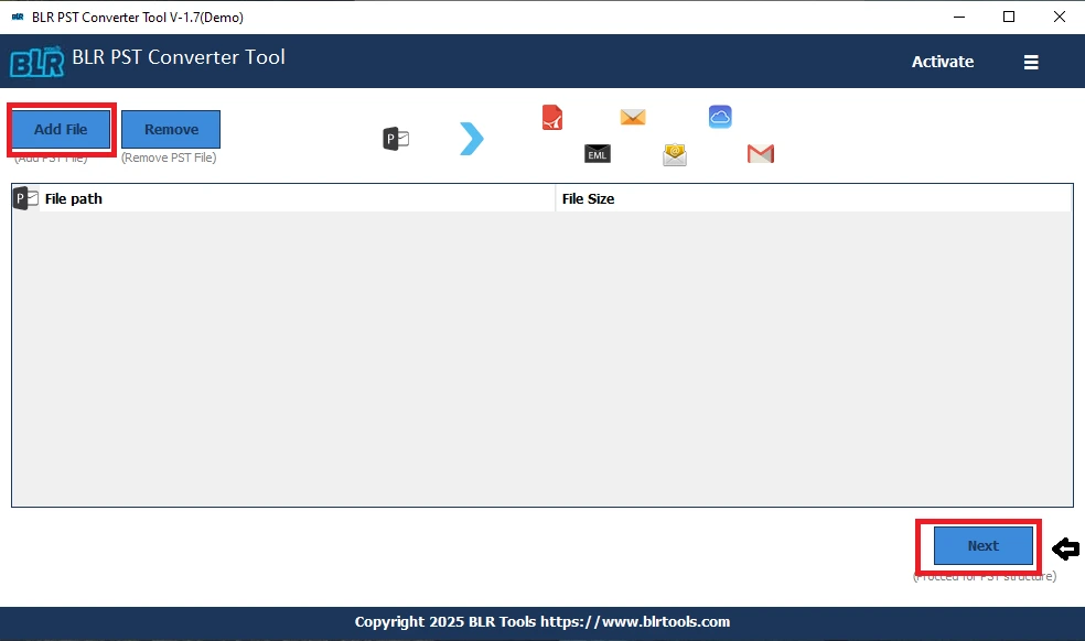 Add PST File