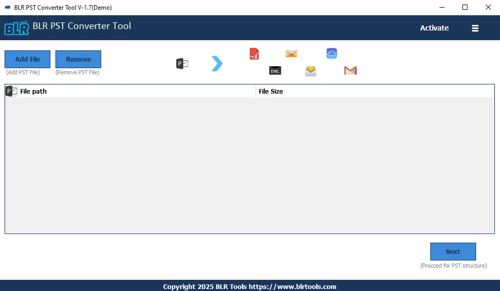 Convert PST to CSV