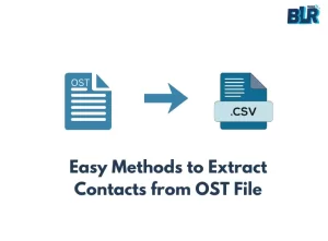 convert ost to csv