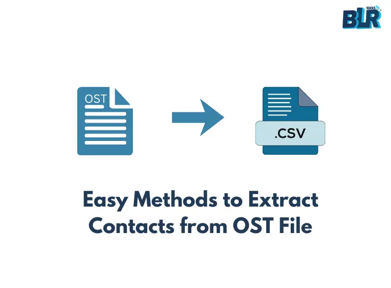 convert ost to csv