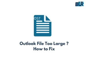 outlook file too large
