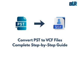 convert pst to vcf