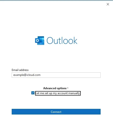 enter icloud login credentials