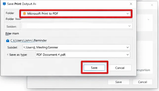 save as pdf