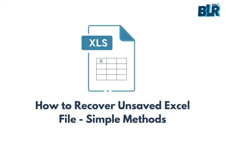 how-to-recover-unsaved-excel-file