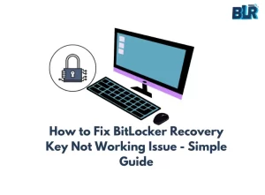 fix bitlocker recovery key not working issue