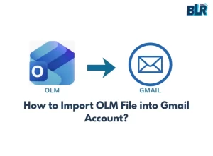 impoer olm file into gmail account