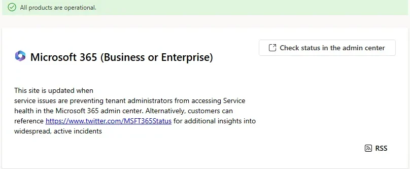 Check-Microsoft-Service-Status