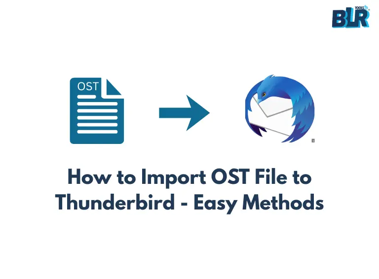 How to Import OST File to Thunderbird