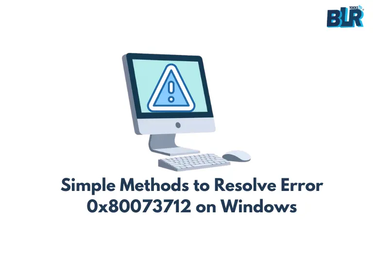 Resolve Error 0x80073712