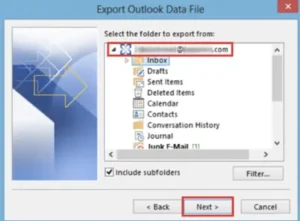 select folders